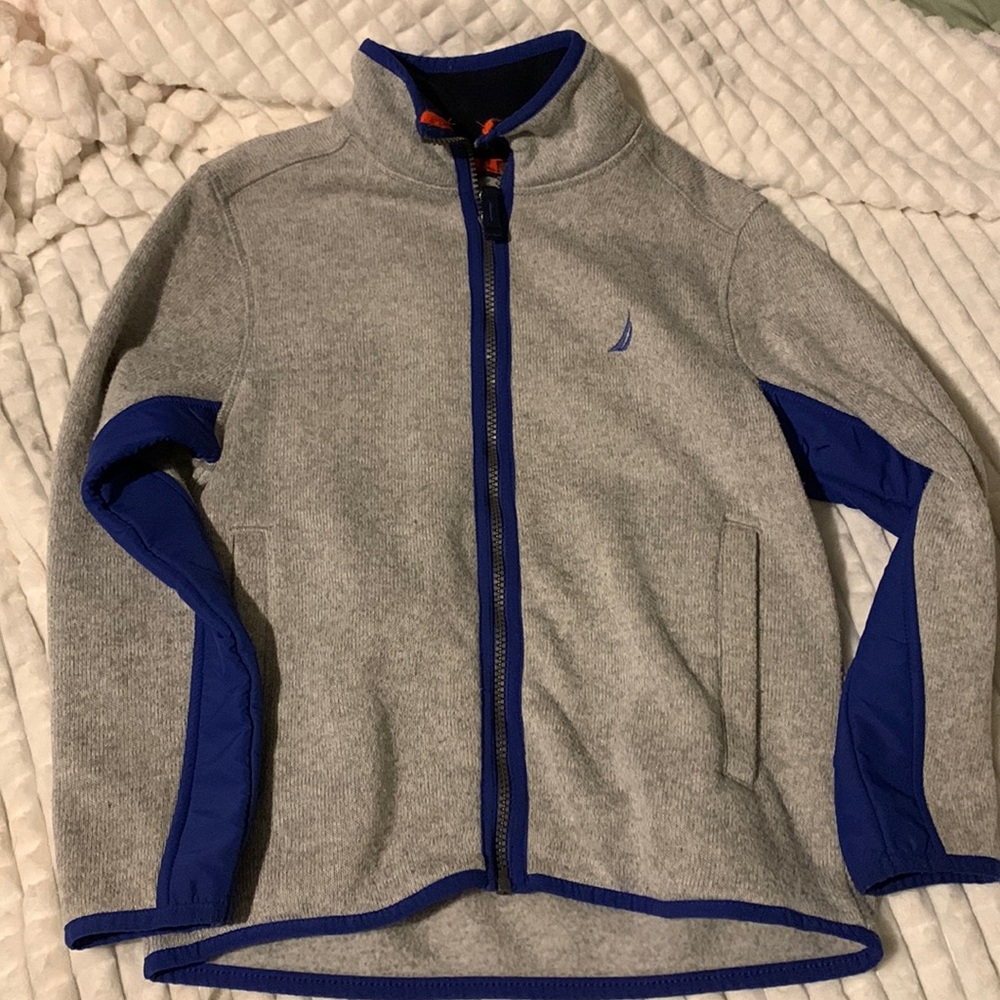 Nautica fleece jacket, clean without stains.